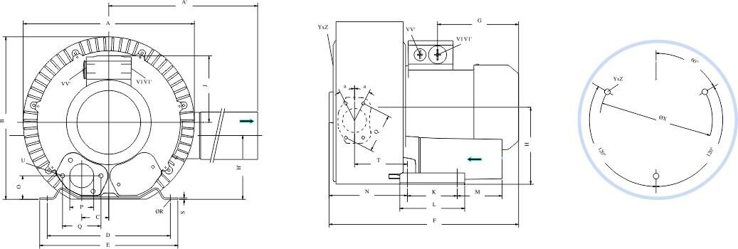 Габаритные размеры (чертеж) SEKO BL420002022